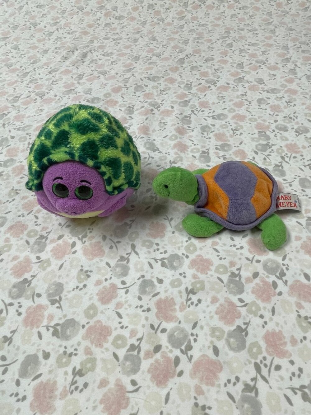 Turtle "Tiki" Beanie Baby (2014) 5" & Stuffed Animal Turtle Mary Meyer brand